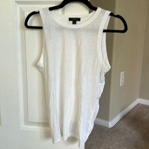 J. Crew White Tank